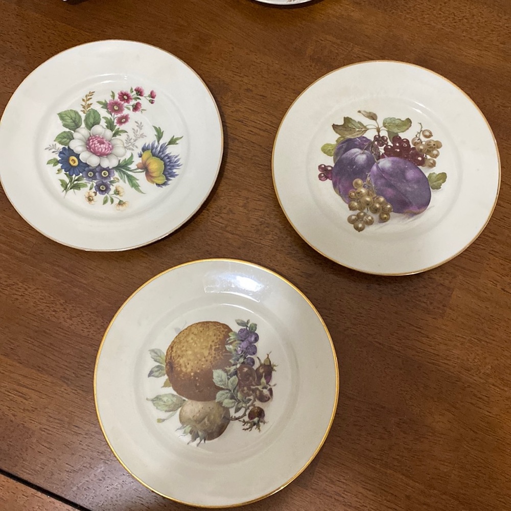 Vintage Bavaria 7 1/2 inch plates